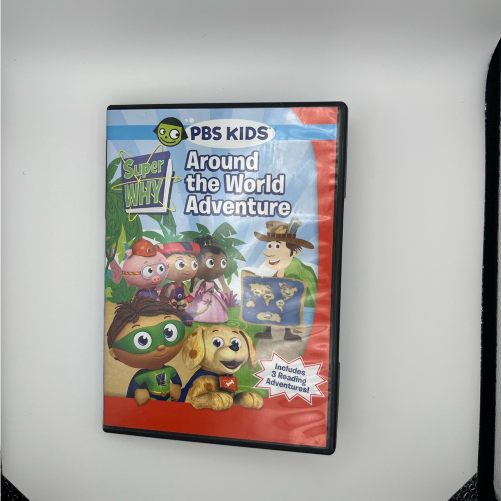 PBS KIDS Super Why! Around the World Adventure DVD - Red, Blue, Green